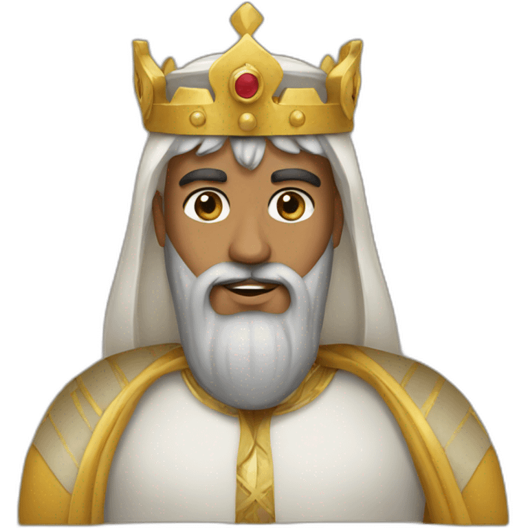 Arabic king emoji