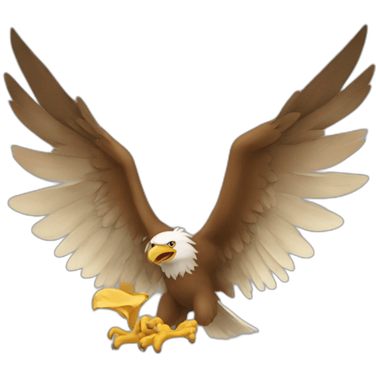 Glad eaglw emoji