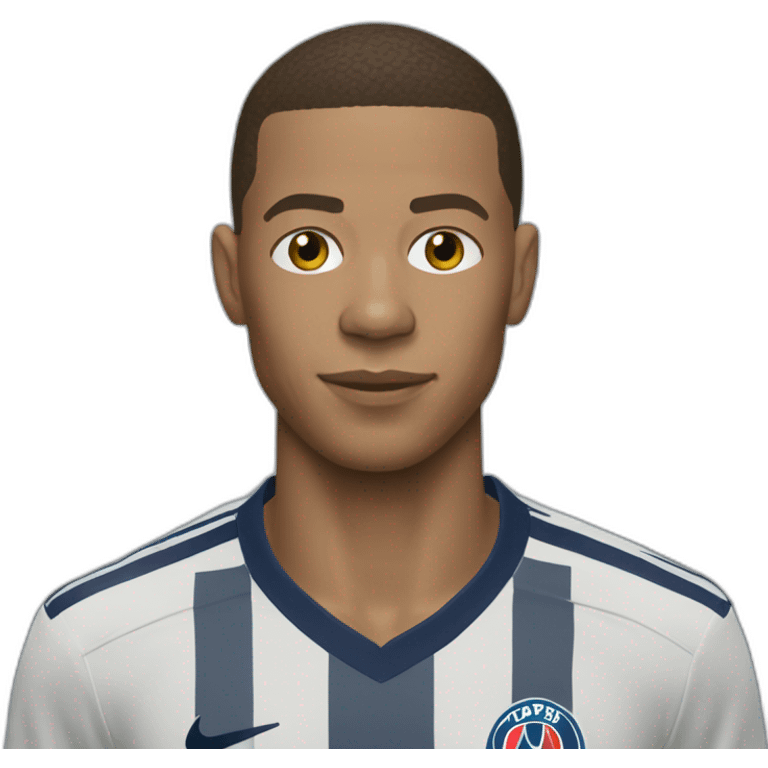 Mbappé qui bande emoji