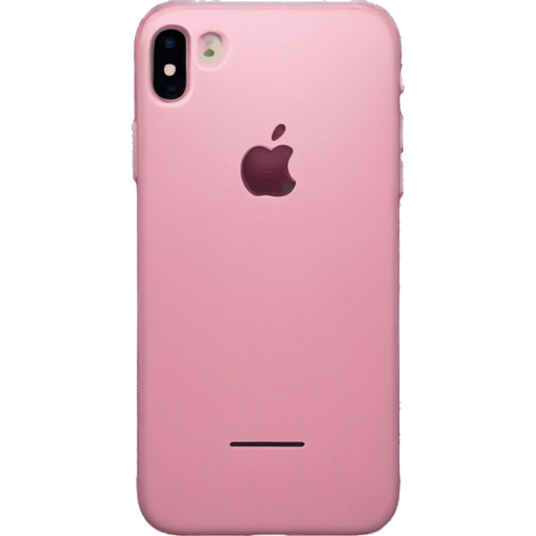 Pink iPhone 15 emoji