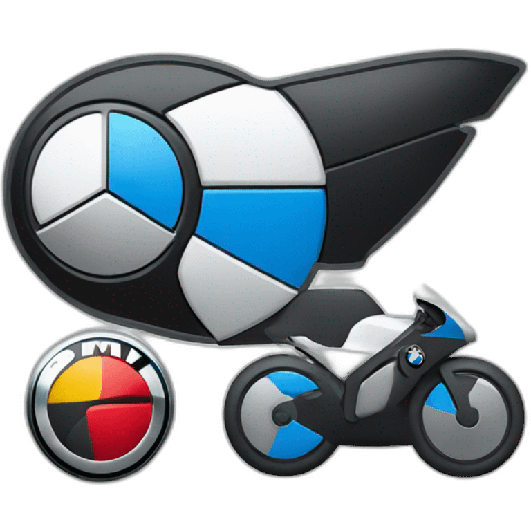 Bmw bike logo  emoji