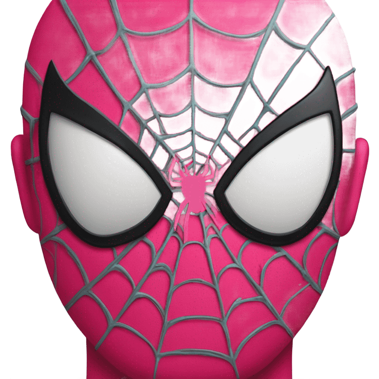 Pink Spider-Man emoji