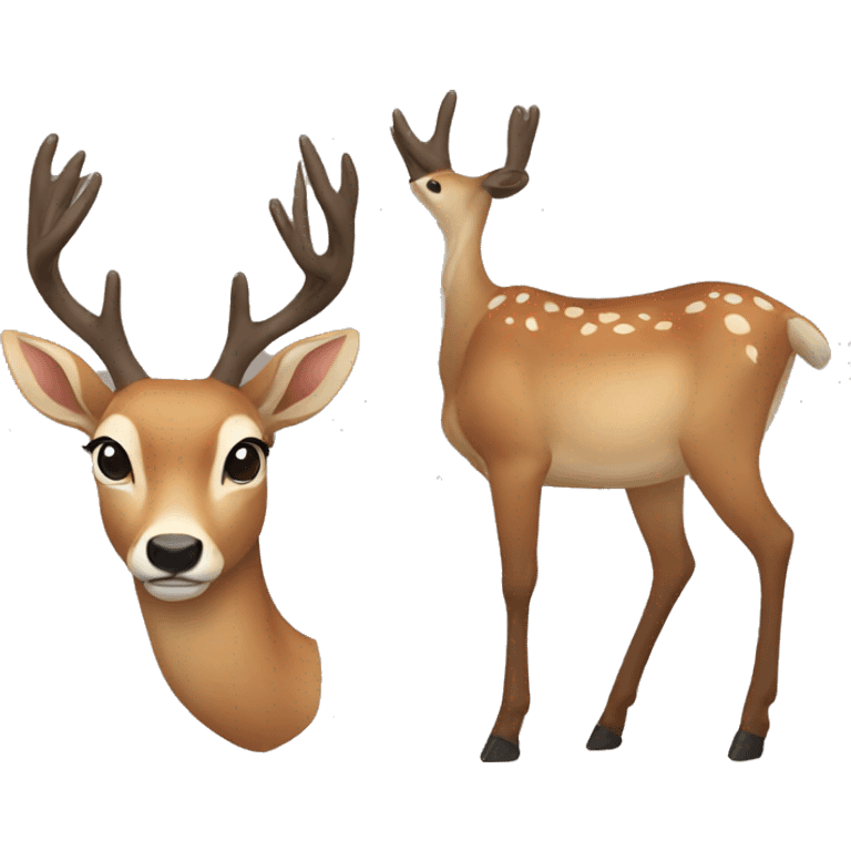 Deer emoji