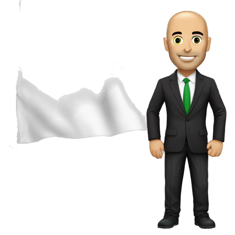 Zidane with algerian flag emoji