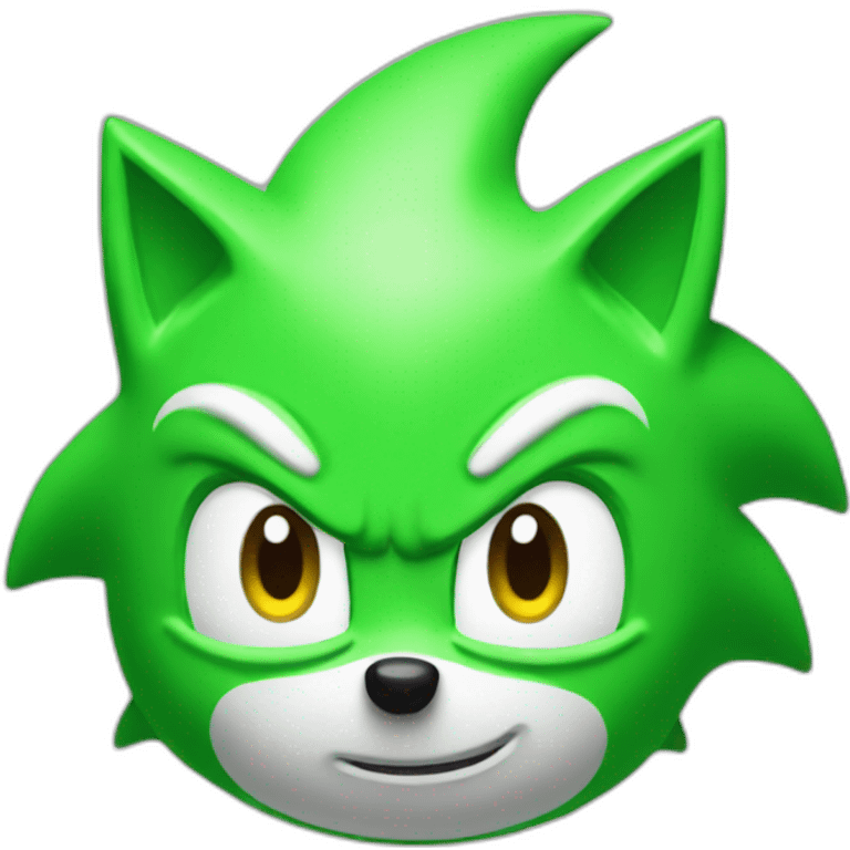 Sonic Green emoji