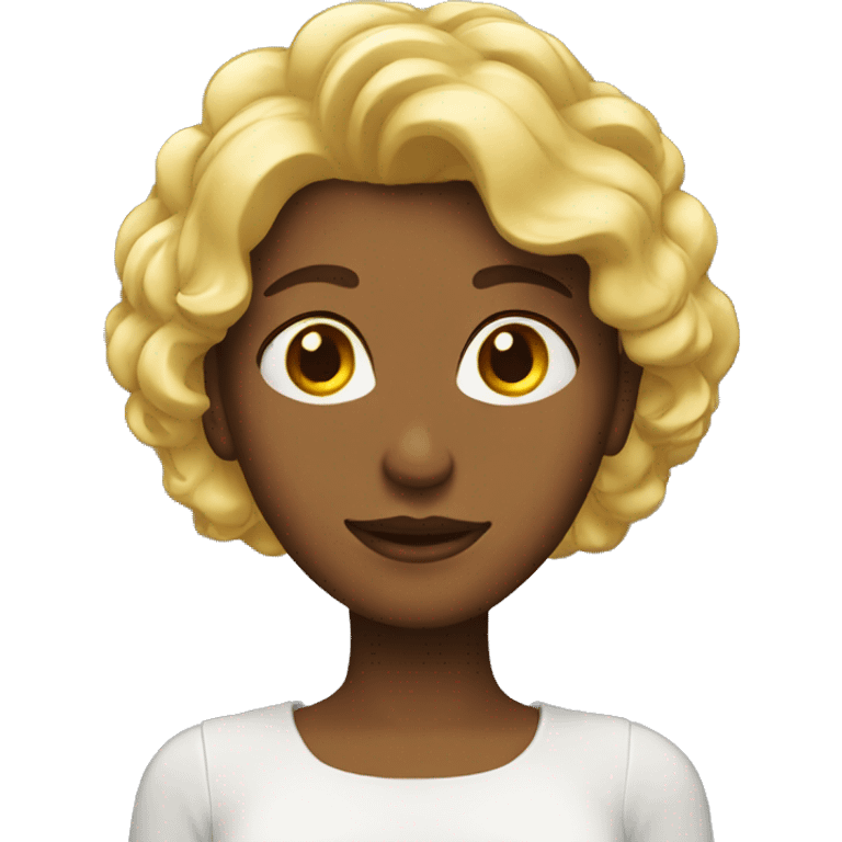 woman with halo back head  emoji