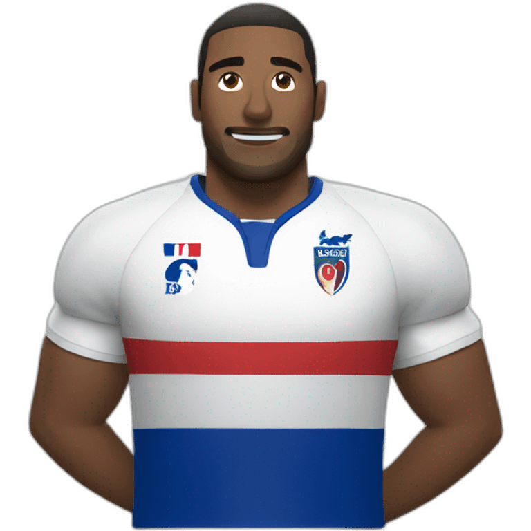 French Rugby player emoji