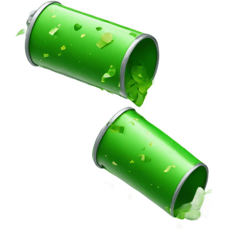 Green Confetti Shooter emoji