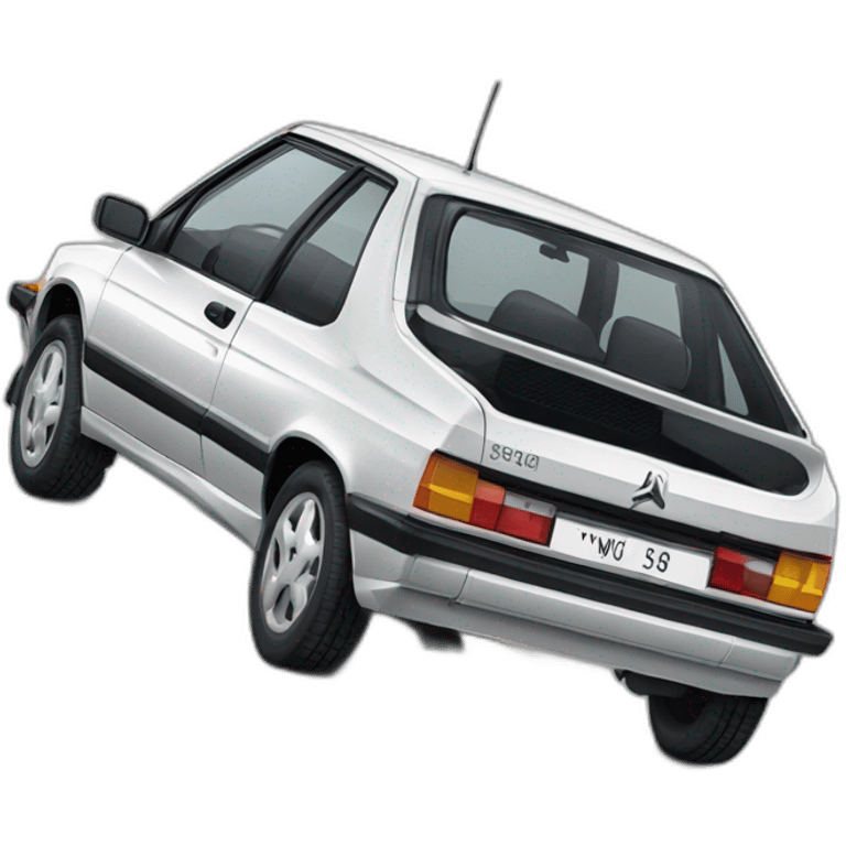 withe peugeot 309 emoji