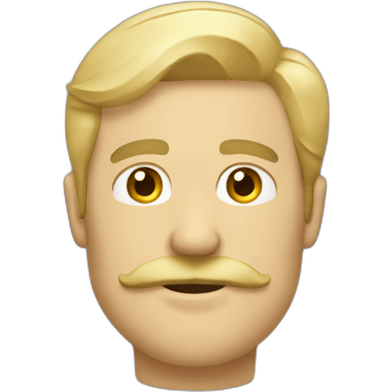 mustachioed-blonde-man emoji