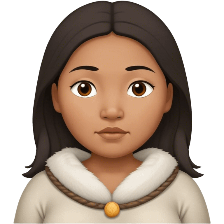 pregnant Inuit woman emoji