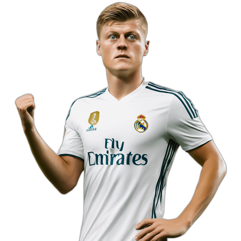 toni kroos real madrid emoji