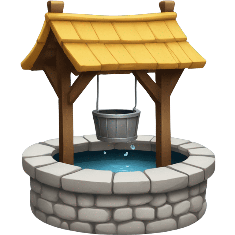 wishing well emoji