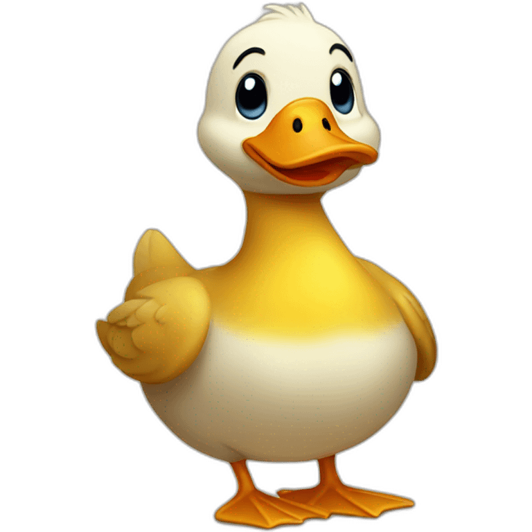 cute duck emoji