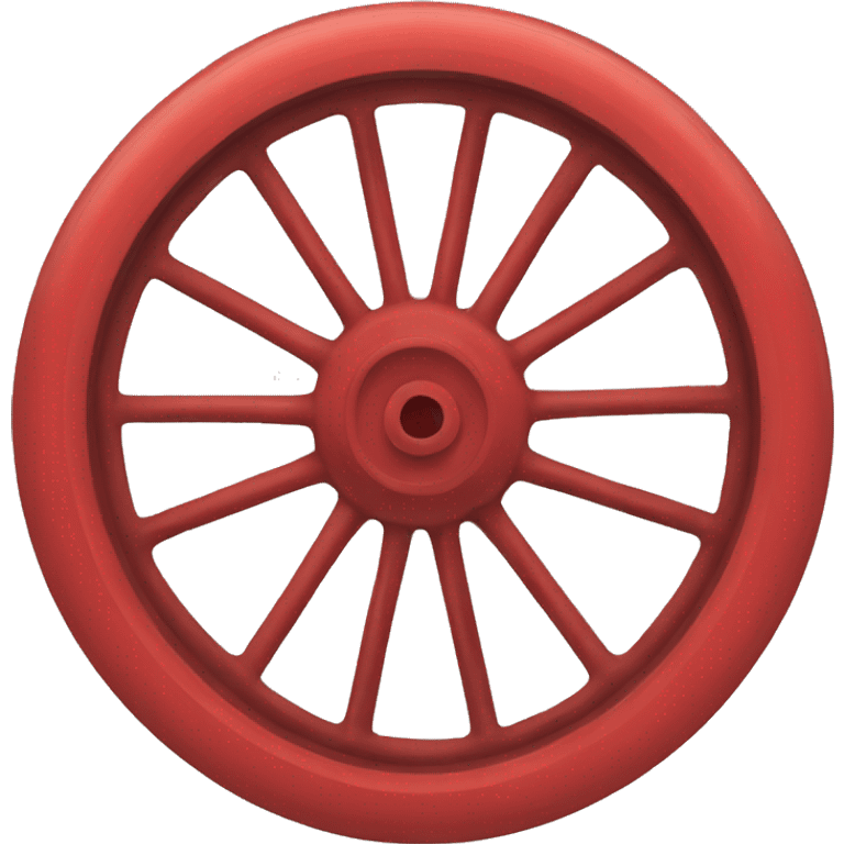 Red Wheel  emoji