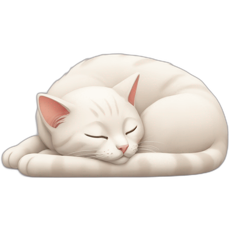 Cat sleep emoji