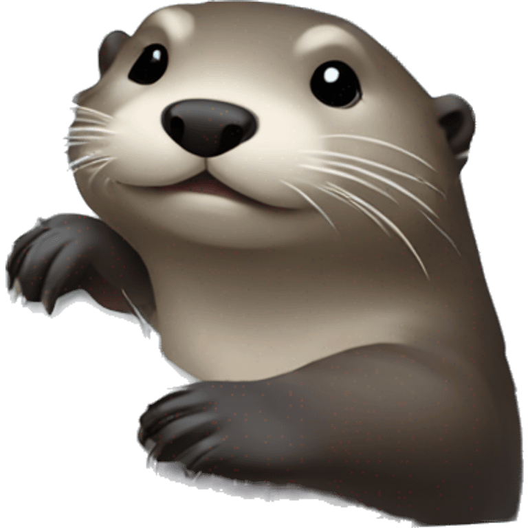 Otter disco ball emoji