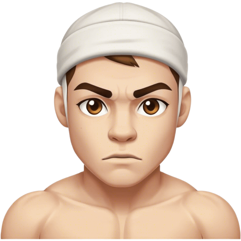 white boxer fighter emoji