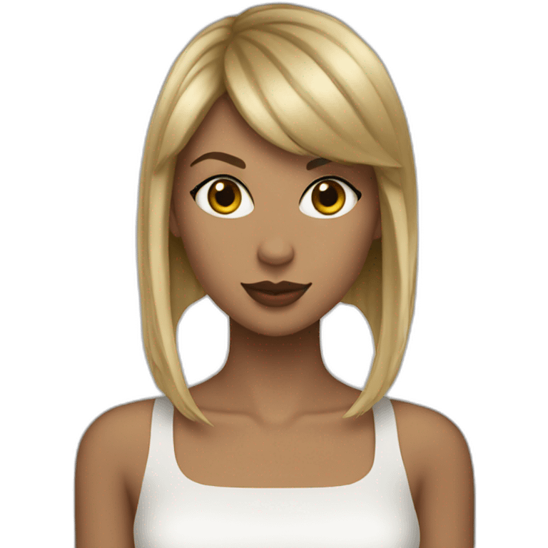 Black Taylor swift emoji