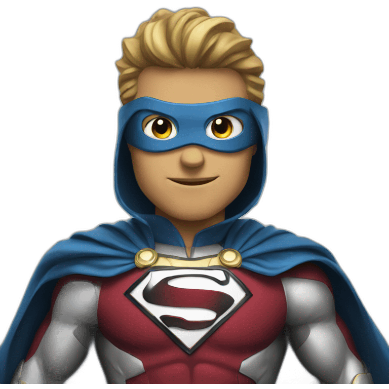 Super hero emoji