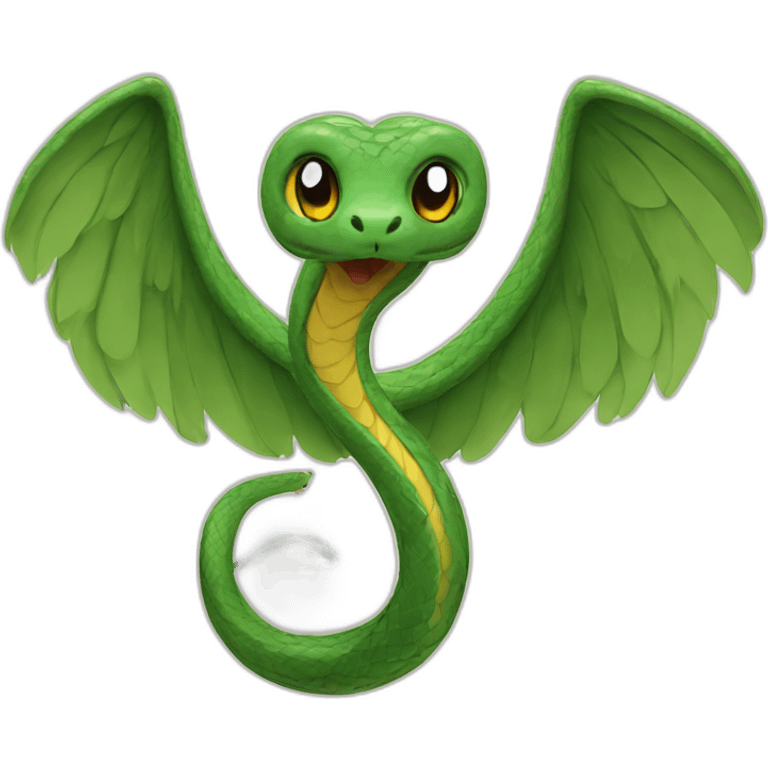 snake with wings emoji