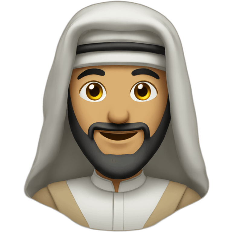 Arabe qui saute emoji