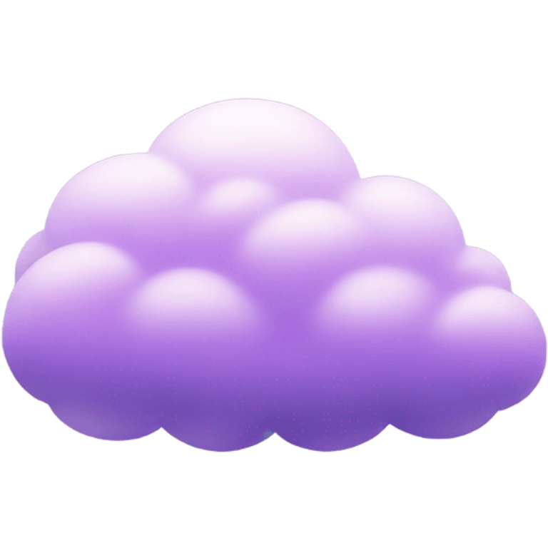 candy Purple clouds emoji