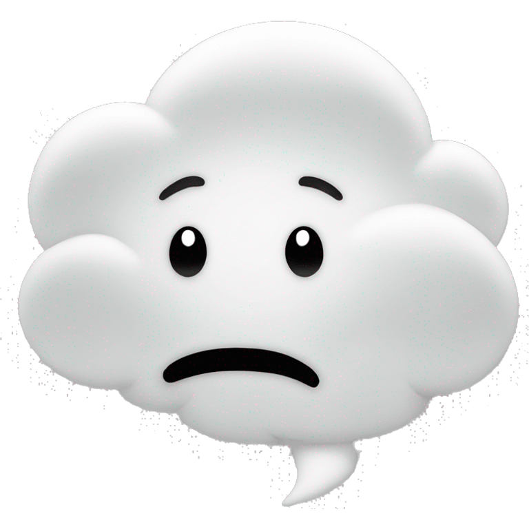 dialogue cloud  emoji