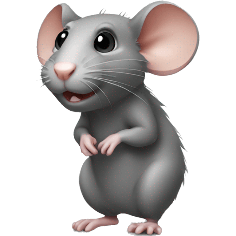 Rat standing emoji