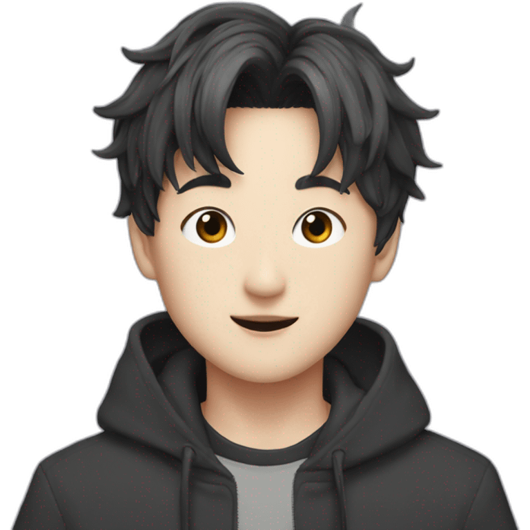 Jungkook as stylized character  emoji