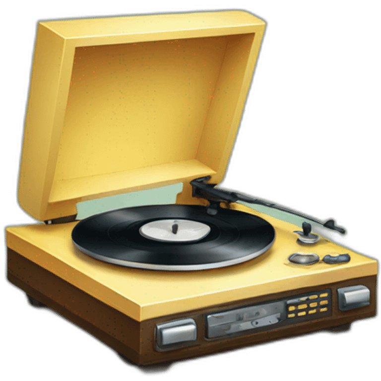 record player emoji