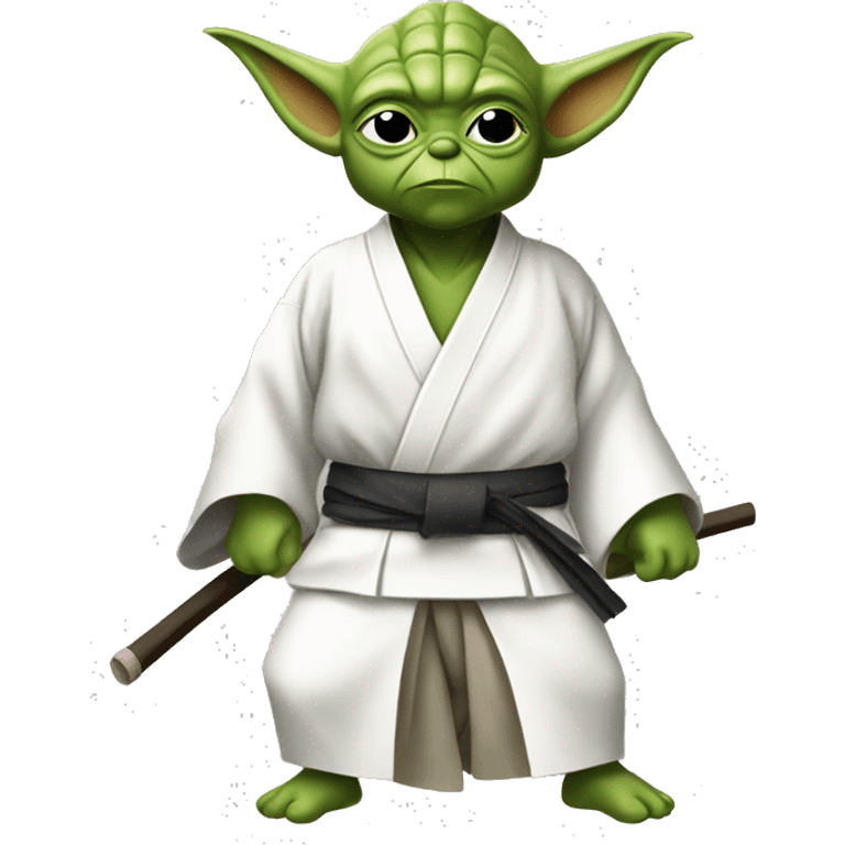 yoda aikido hakama emoji