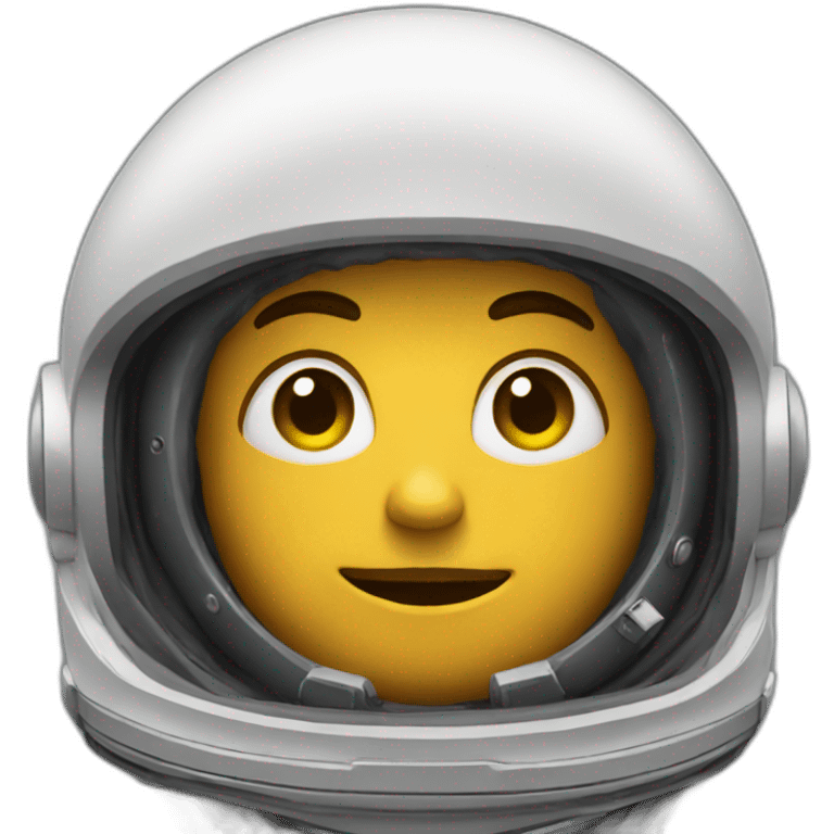 heavy astronaut emoji