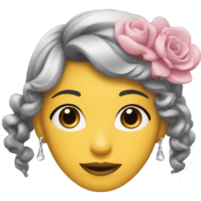 fancy girl emoji