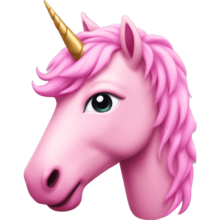 Pink Unicorn emoji