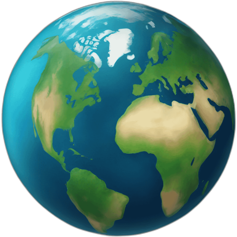 earth without USA emoji