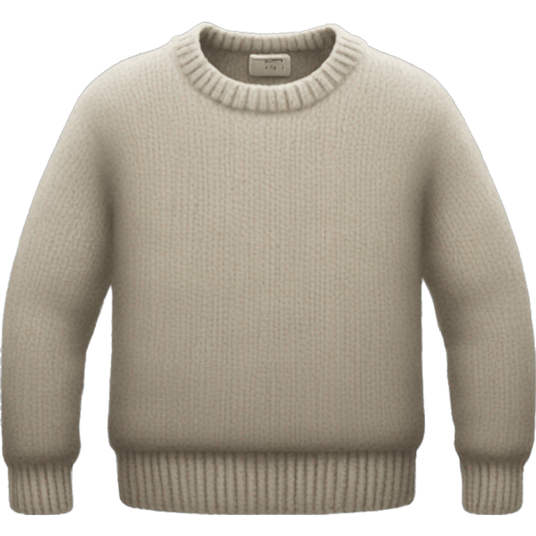 cashmere sweater emoji