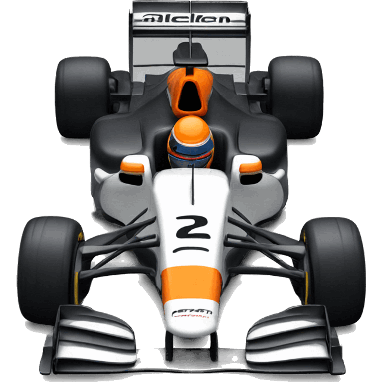 Mclaren formula 1 car emoji