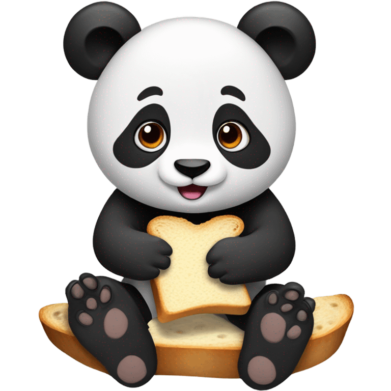 such a panda etinge bread emoji