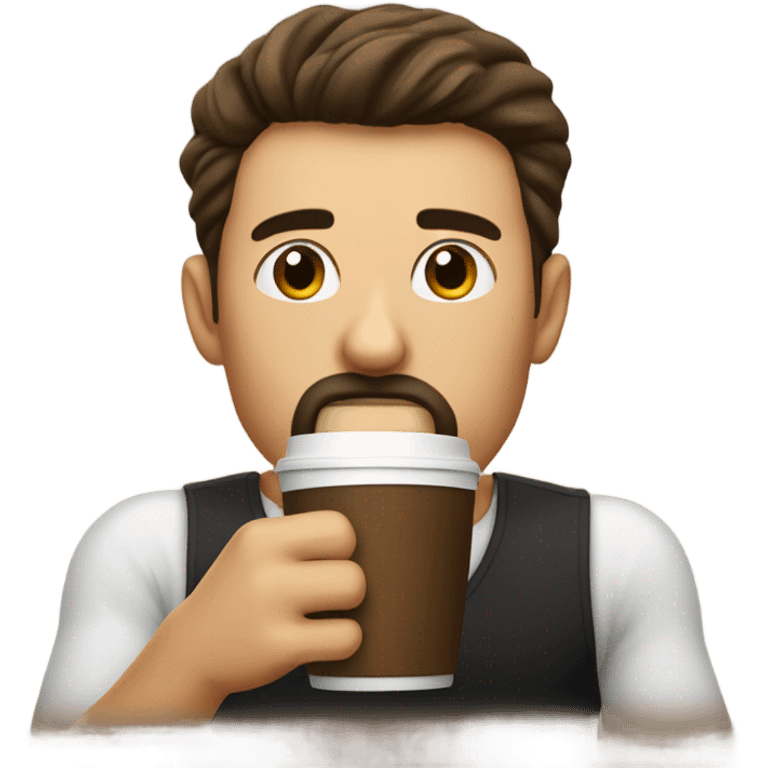 Me drinking Coffe  emoji