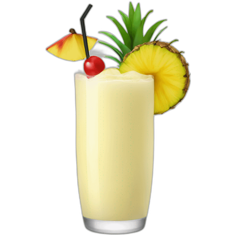 Pina colada emoji