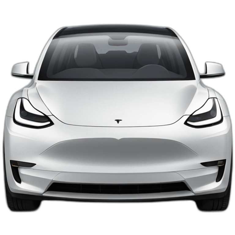 tesla model y emoji