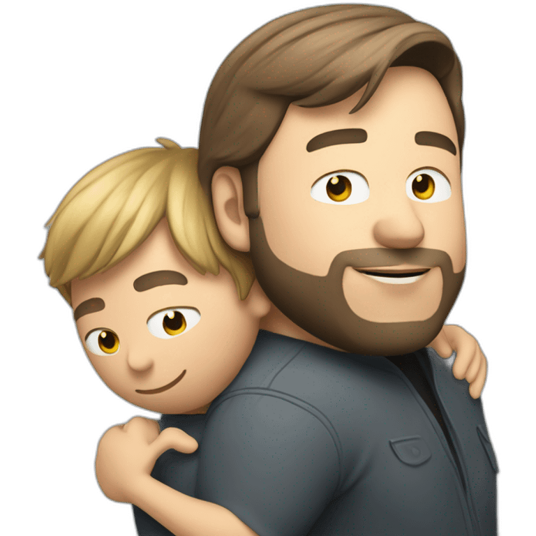 steve wozniak and elon musk hugging emoji