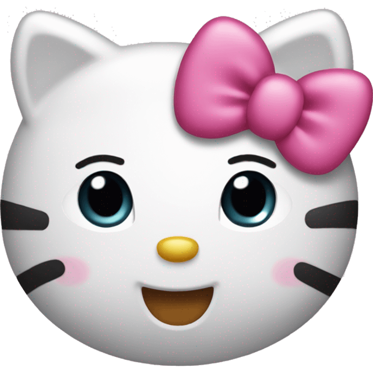 flirty Hello kitty emoji  emoji