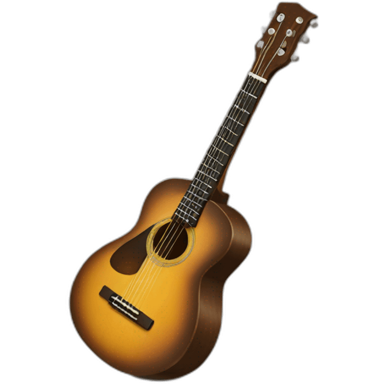 Chat qui fait de la guitare emoji