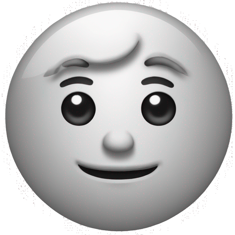 Un mono de la luna emoji