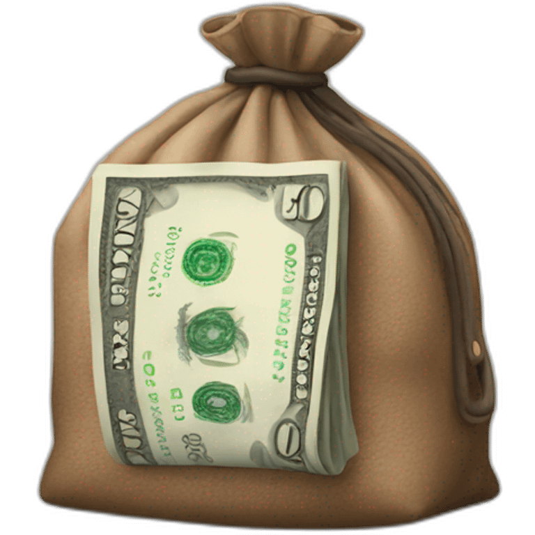 cash bag emoji