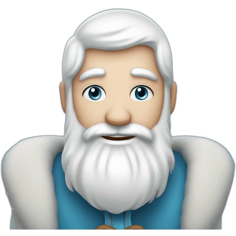 Father frost boy emoji