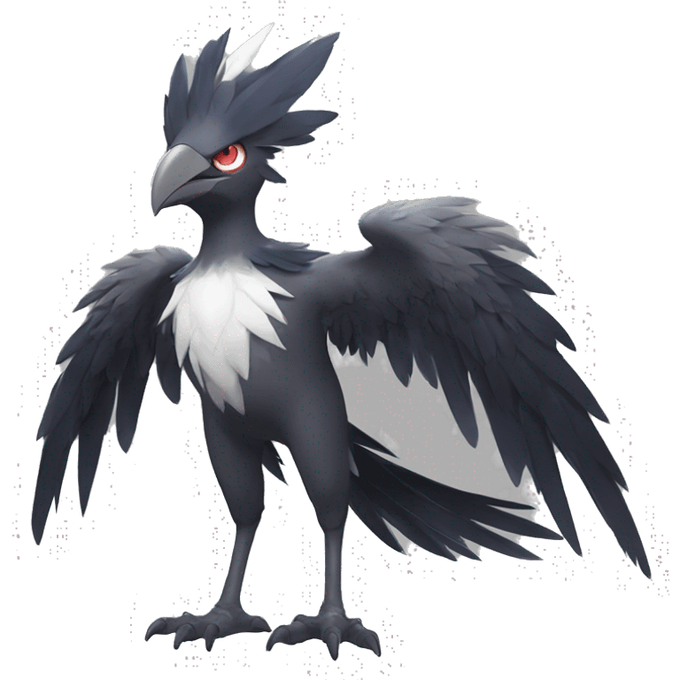 Corviknight Silvally full body emoji