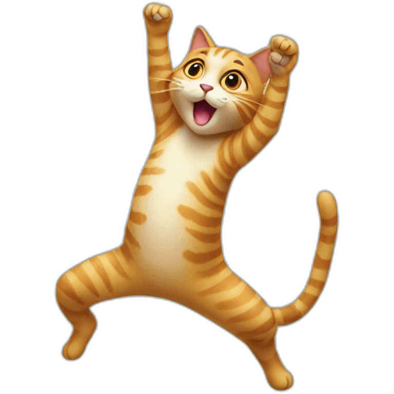 cat dancing emoji